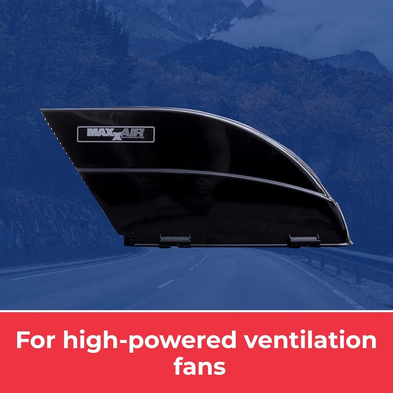 Maxx Air FANMATE 00-955002 Fan/Vent Cover with EZ Clip Hardware, Constant Airflow, Super Tough, Black - Image 4
